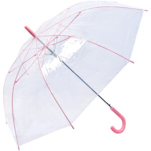 Juleeze JZUM0080P Umbrelă roz transparent 58 cm