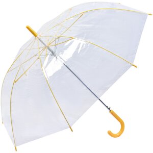 Juleeze JZUM0080Y Umbrelă galben transparent 58 cm