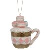 Clayre & Eef 6PR4209 Patiserie suspendată cu macarons 6x4x7 cm