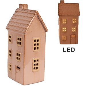 Clayre & Eef 6CE1840 Casă decorativă cu LED 8x6x17 cm