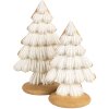 Clayre & Eef 6PR4242 Decorațiune pom de Crăciun 13x10x21 cm