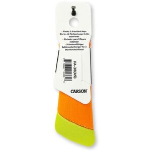 Carson FA-30(AS) Floating Key Fob portocaliu galben neopren