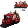 Clayre & Eef 6PR4178 Decorațiune Locomotivă Moș Crăciun LED 19x7x10 cm