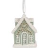 Clayre & Eef 6PR4214 Decorațiune pandantiv Casa 6x4x8 cm