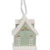 Clayre & Eef 6PR4214 Decorațiune pandantiv Casa 6x4x8 cm