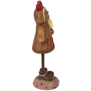 Clayre & Eef 6PR4273 Decorațiune om de turtă dulce 10x8x23 cm