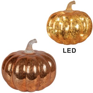 Clayre & Eef 6GL4649 Decorațiune dovleac LED Ø...