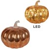 Clayre & Eef 6GL4649 Decorațiune dovleac LED Ø 15x13 cm / 3xAAA