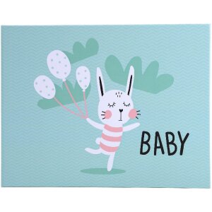 Exacompta photo book baby 30 pagini alb 28,5x22 cm verde...