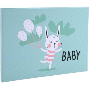 Exacompta photo book baby 30 pagini alb 28,5x22 cm verde...