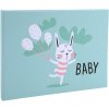 Exacompta photo book baby 30 pagini alb 28,5x22 cm verde pastel format peisaj