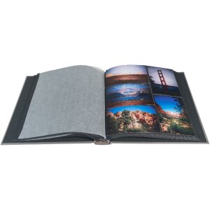 Album foto Exacompta MILANO gri 29x32 cm 60 pagini negre