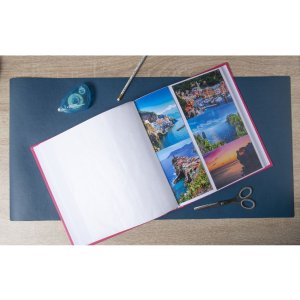 Exacompta 16152E Album foto 60 pagini alb 25x25cm Plum Violet Zmeură colorată