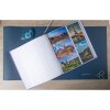 Album foto Exacompta Plum Violet 60 pagini 29x32cm pentru 300 fotografii 10x15 cm