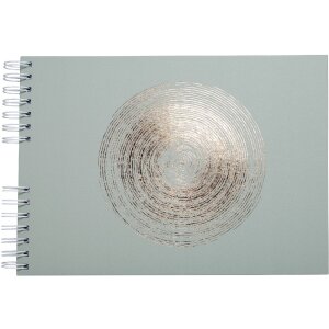 Album spiralat Exacompta 50 pagini 32x22 cm Ellipse verde...