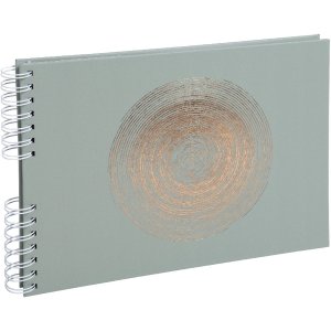 Album spiralat Exacompta 50 pagini 32x22 cm Ellipse verde...