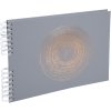 Exacompta 16168E Album spirală 50 pagini alb 32x22 cm Ellipse gri