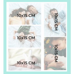 Exacompta 16264E Album foto 60 pagini alb 29x32cm Ellipse roz