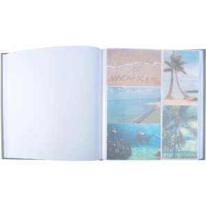 Exacompta Album foto Ellipse gri 60 pagini alb 29x32cm