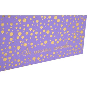 Exacompta 16393E Album foto 30 pagini alb 25x25cm Plum Violet