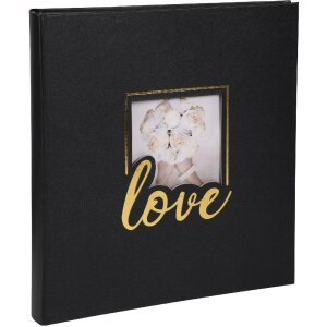 Exacompta 16506E Album foto 60 pagini negru 29x32cm - Love