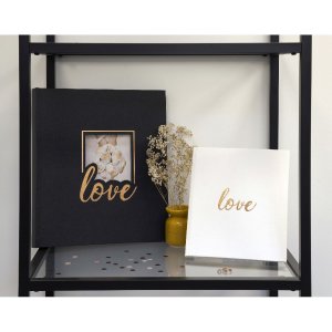 Exacompta 16506E Album foto 60 pagini negru 29x32cm - Love