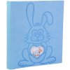 Album foto Exacompta TEDDY 29x32 cm 60 pagini albastru cu motiv de iepure