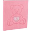 Exacompta 16566E Album foto TEDDY 29x32 cm 60 pagini copertă albă ursuleț roz