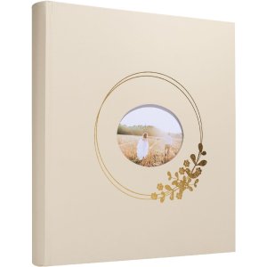 Exacompta 16733E Album foto 60 pagini albe Ringflower Latte