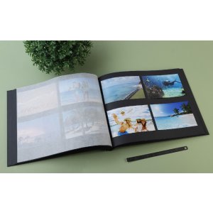 Exacompta 16985E Album foto ARAMY 37x29 cm 40 pagini negru