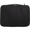 Exacompta laptop sleeve 13-14 business negru material reciclat cu buzunar frontal