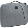 Exacompta laptop sleeve 13-14 inch gri de afaceri 58% poliester reciclat