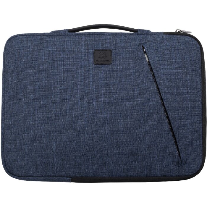 Exacompta laptop sleeve 15-16 inch business albastru subțire ușor rPET protecție