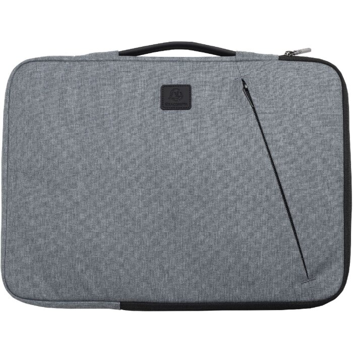 Exacompta laptop sleeve 15-16 inch business gri poliester reciclat rPET