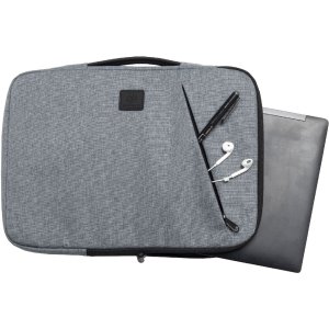 Exacompta laptop sleeve 15-16 inch business gri poliester reciclat rPET