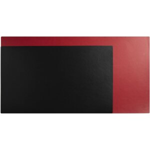 Exacompta 29141E Suport de birou 40x80 cm PU bicolor negru roșu