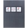 Exacompta 47681E Carte de oaspeți ME & YOU 27x22 cm 100 pagini aurit negru