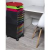 Exacompta 326714D Rotițe pentru cutii de sertare Modulo Negru Office