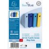 Exacompta 18202SETD Set de 4 dosare pentru reviste MAG-CUBE Bee Blue culori asortate