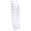 Exacompta 64858D Suport de perete pentru broșuri 8 compartimente A4 vertical transparent cristal