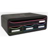 Toolbox 319914D Modul de depozitare cu 4 sertare negru Harlequin