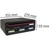 Toolbox 319914D Modul de depozitare cu 4 sertare negru Harlequin