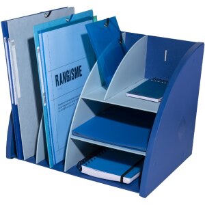 Exacompta 394202D Organizator de birou Bee Albastru Albastru marin Albastru deschis