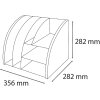 Exacompta 394202D Organizator de birou Bee Albastru Albastru marin Albastru deschis