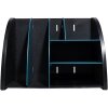 Exacompta 394505D Organizator de birou Neo Deco negru albastru-verde