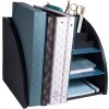 Exacompta 394505D Organizator de birou Neo Deco negru albastru-verde