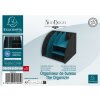 Exacompta 394505D Organizator de birou Neo Deco negru albastru-verde