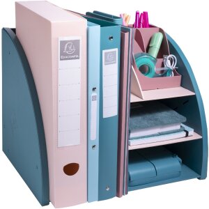 Exacompta 394606D Organizator de birou Skandi Pacific Blue Nude