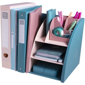 Exacompta 394606D Organizator de birou Skandi Pacific Blue Nude