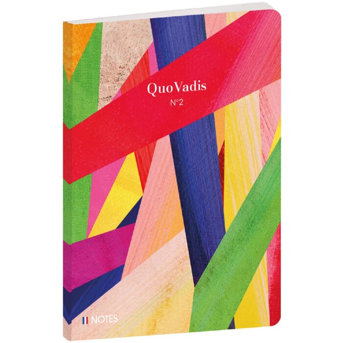 Exacompta Quo Vadis Notebook Iconic Multicolor Lined 15x21cm